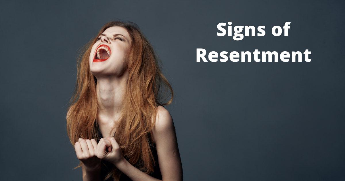 Signs of Resentment