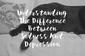 difference between sadness and depression