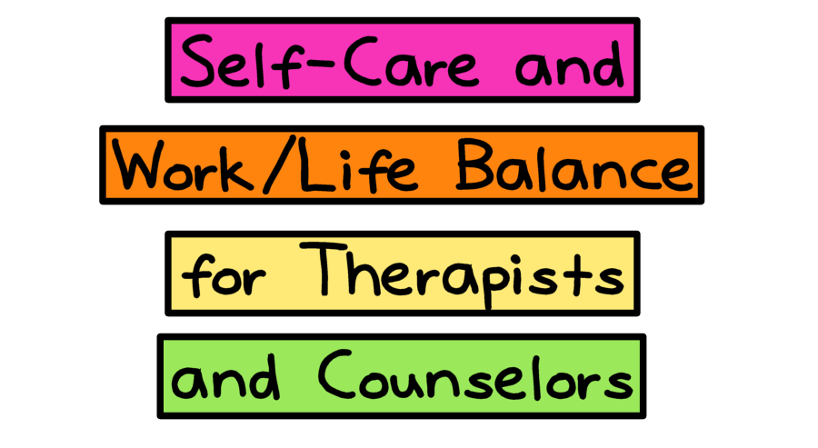 self care for therapists