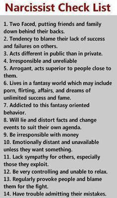 warning signs to identify a narcissist 1