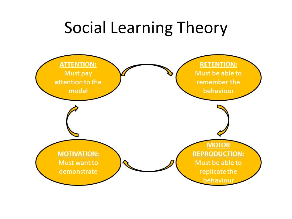 case study of social learning theory