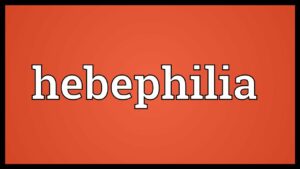 What Is Hebephilia?