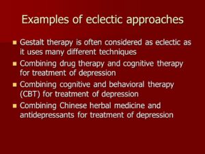 eclectic therapy