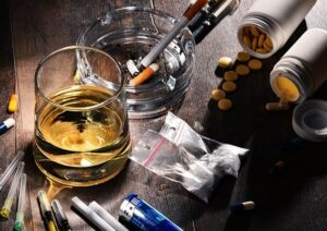 Substance abuse compulsive behaviors