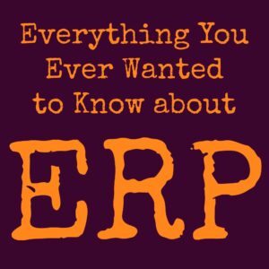 Exposure and response prevention (ERP)