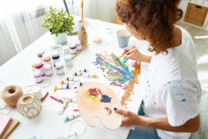 Expressive art therapy