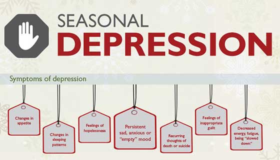 What are The Different Symptoms of Seasonal Depression?