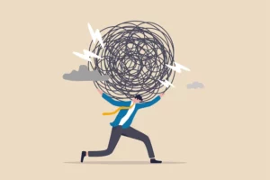 Dependence to stress