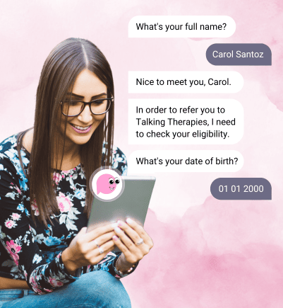AI powered chat